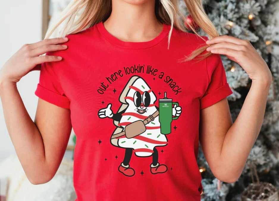 Lookin Like A Snack (Full Color) (Screen Print Transfer)