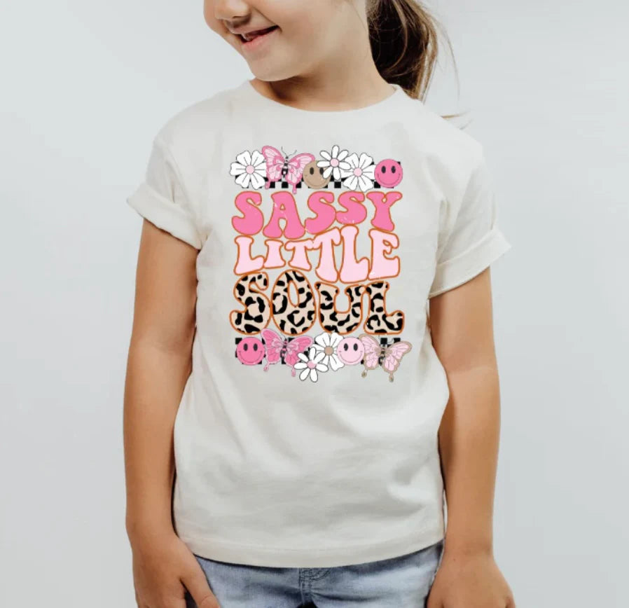 Sassy Little Soul (Toddler) (Full Color) (Screen Print Transfer)