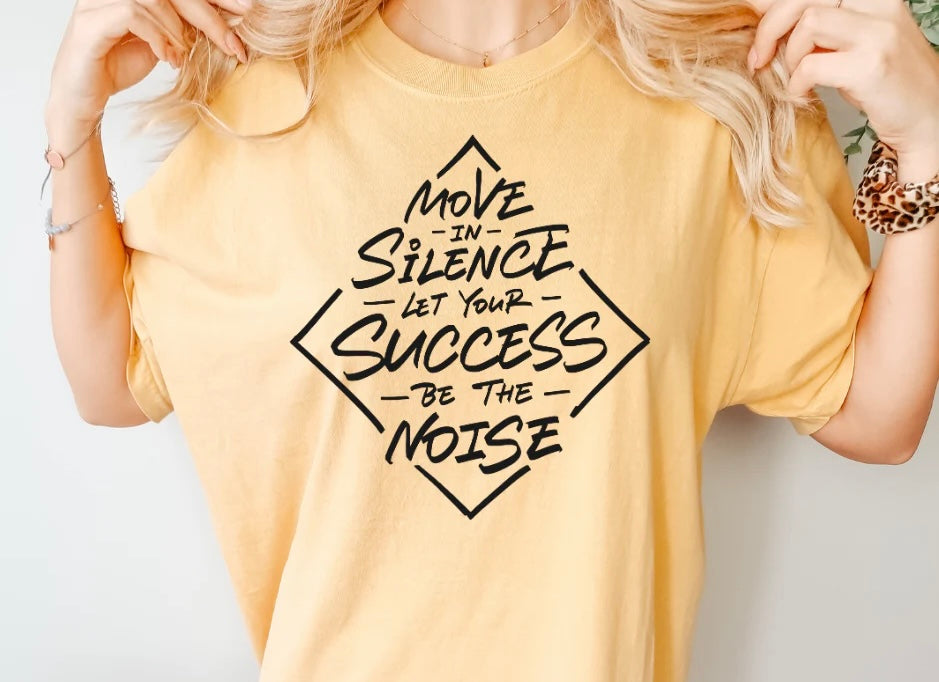Move In Silence (Screen Print Transfer)