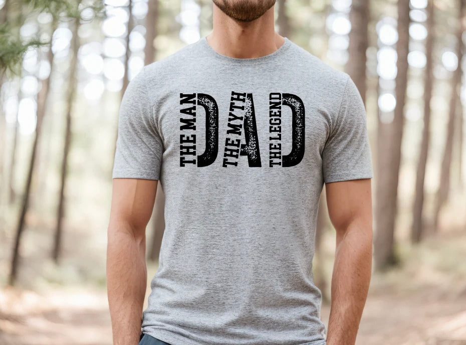 Dad The Man (Screen Print Transfer)