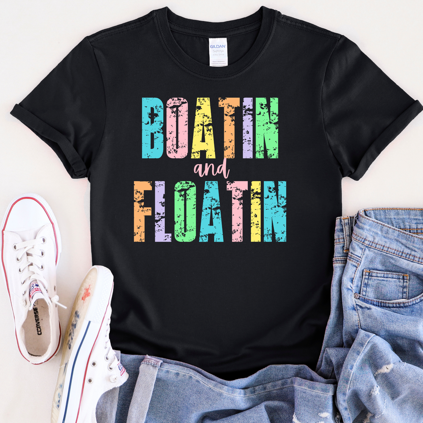 Boatin And Floatin (DTF Transfer)