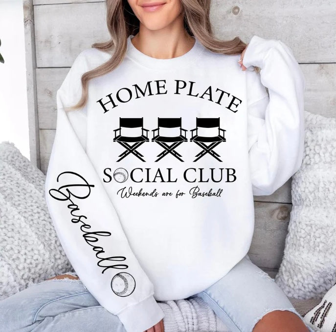 Home Plate (Screen Print Transfer)