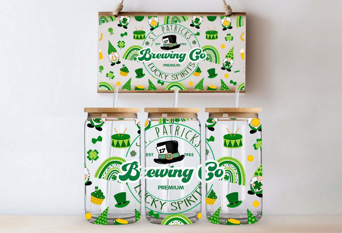 St Patrick's Brewing Co UV DTF WRAP 16OZ