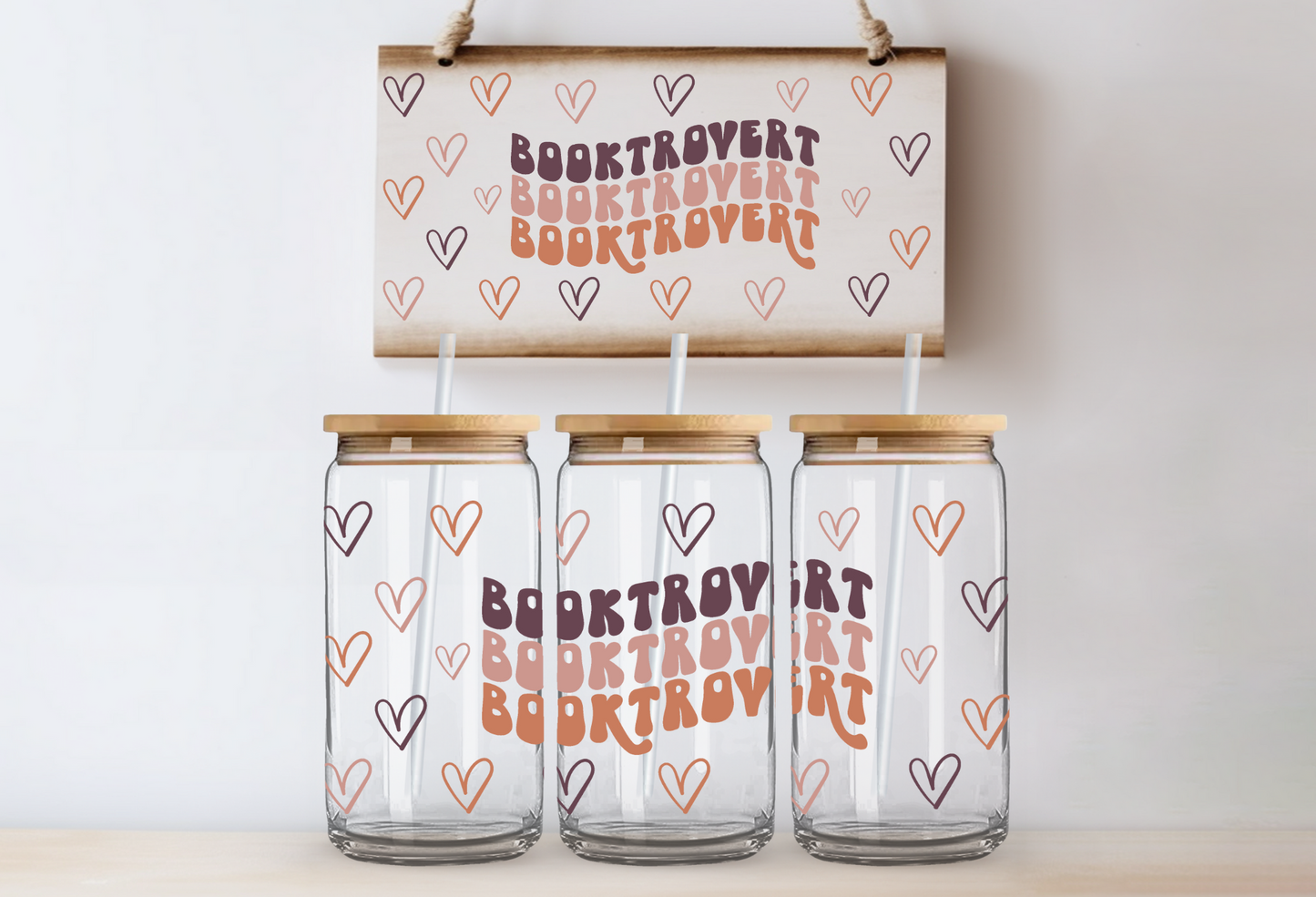 Booktrovert UVDTF 16OZ Wrap