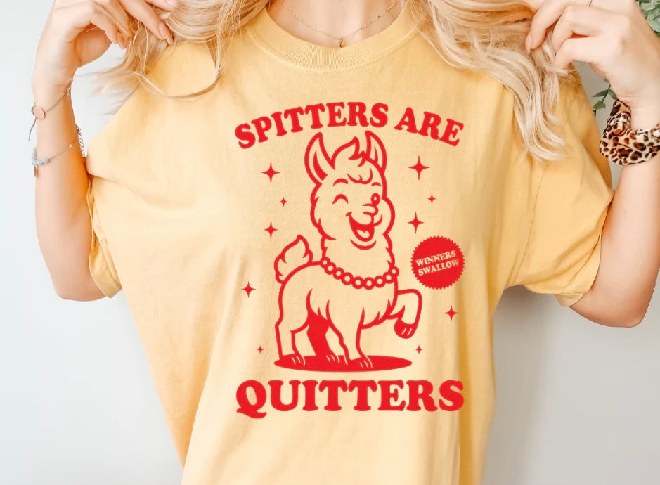 Spitters (Screen Print Transfer)