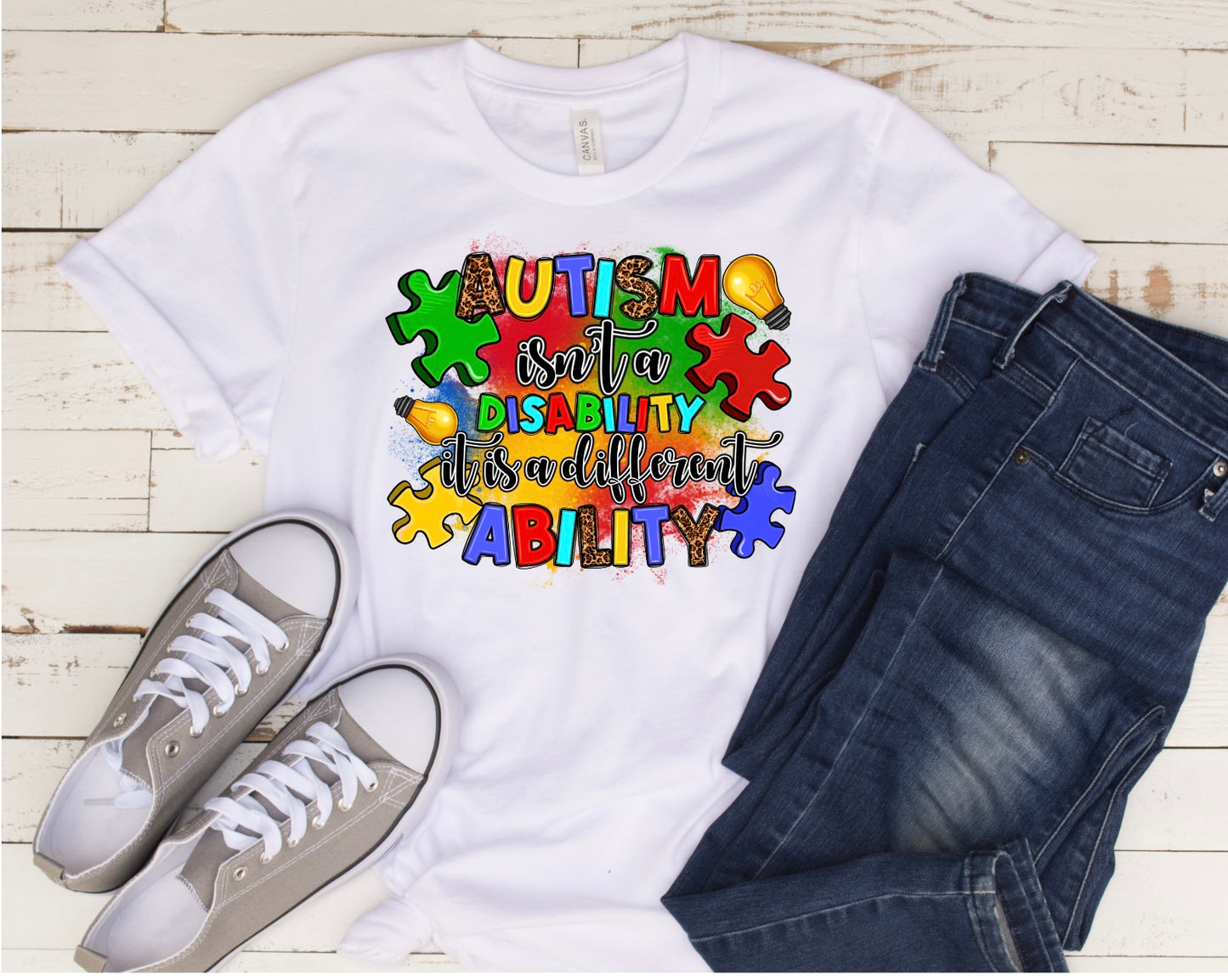 Autism (Sublimation Shirt Transfer)