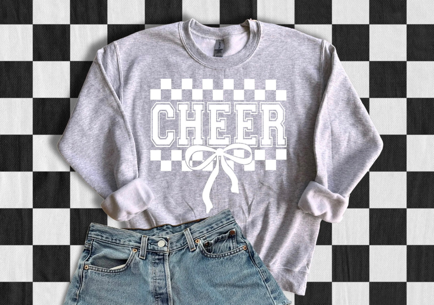 Cheer Checkered (Screen Print Transfer)