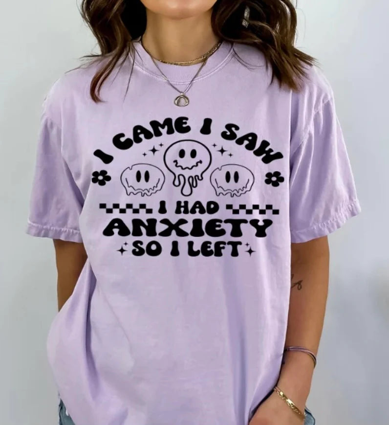 I Came I Saw (Screen Print Transfer)