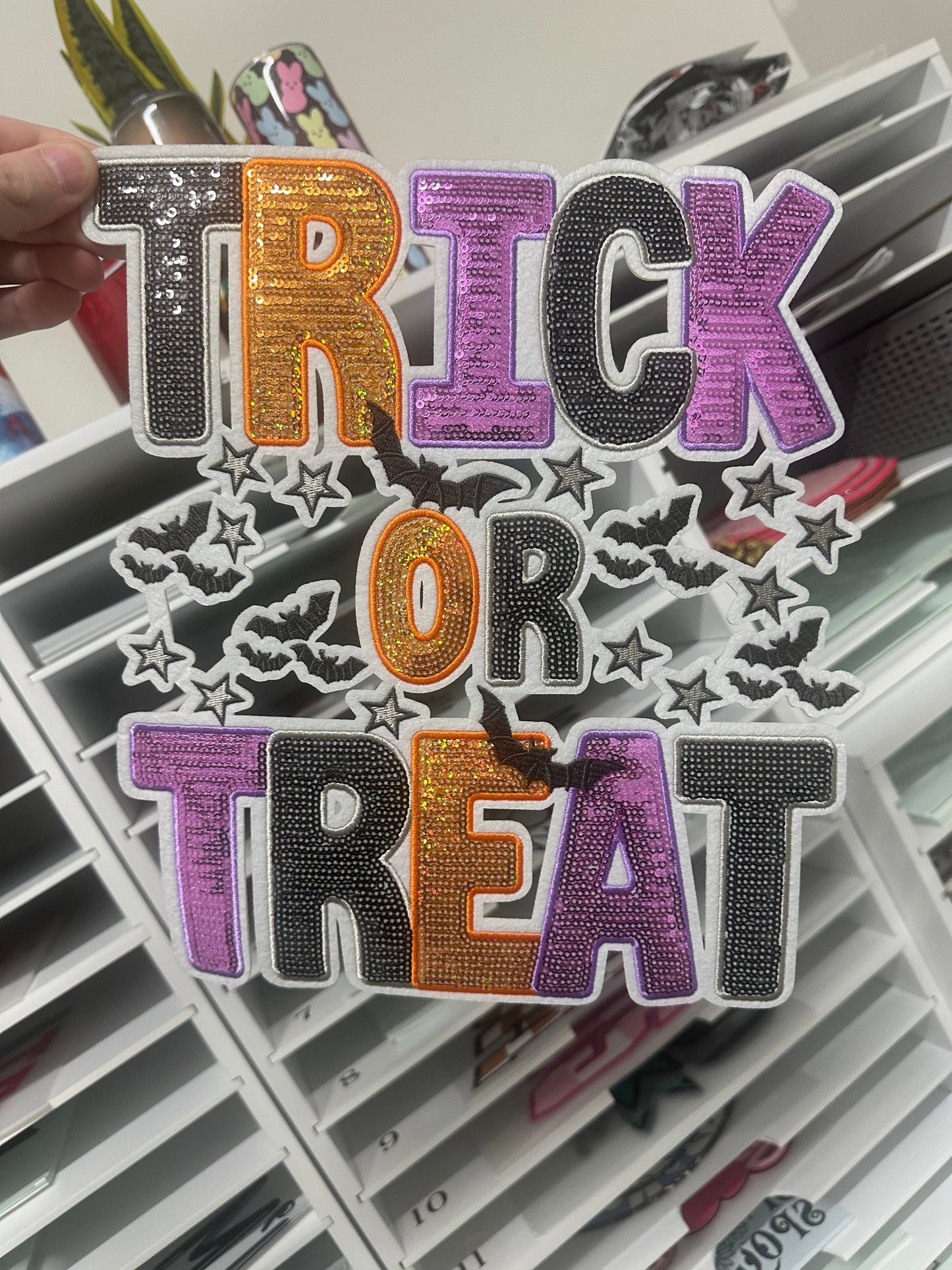 Trick Or Treat (Sequin Patch)