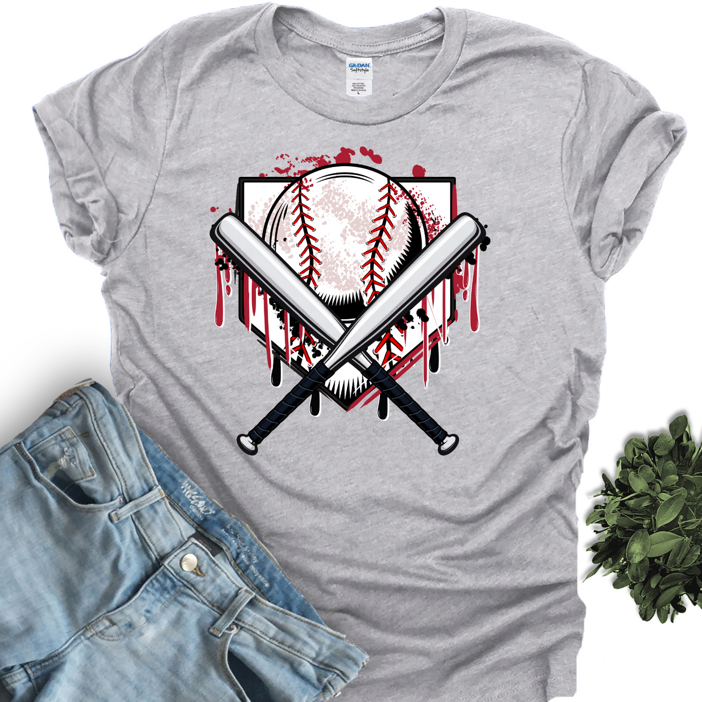 Baseball Drip (DTF Transfer)