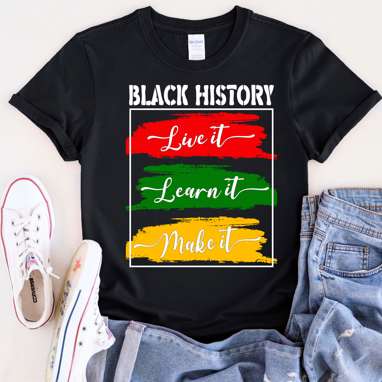 Black History Learn it (DTF Transfer)