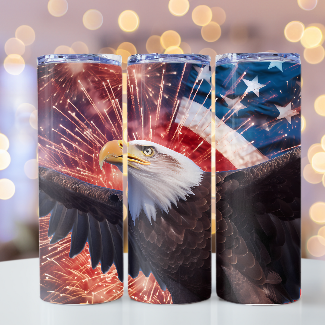 Eagle 1 (20oz Sublimation Tumbler Wrap)