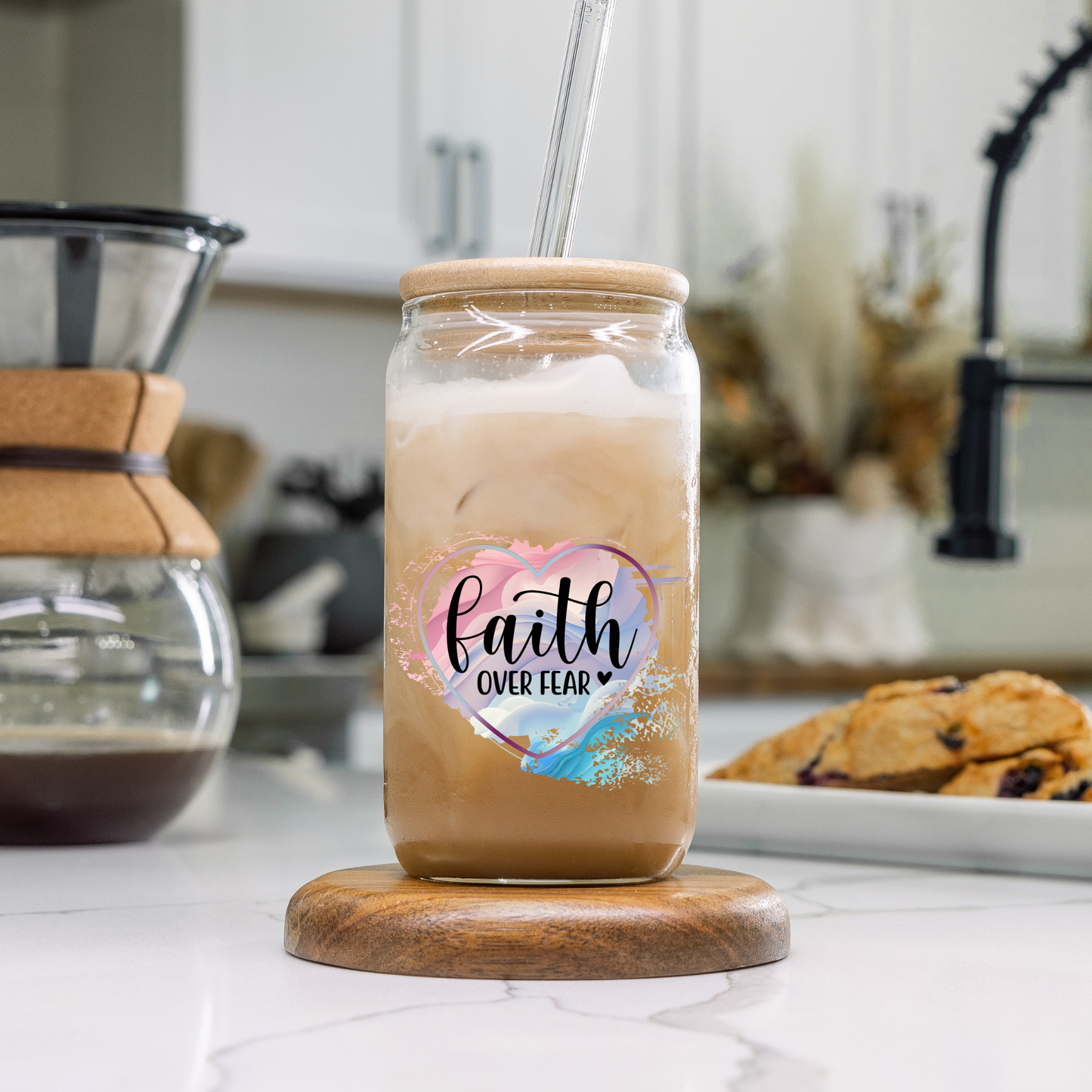 Faith Over Fear (4 Inch UV DTF Decal)