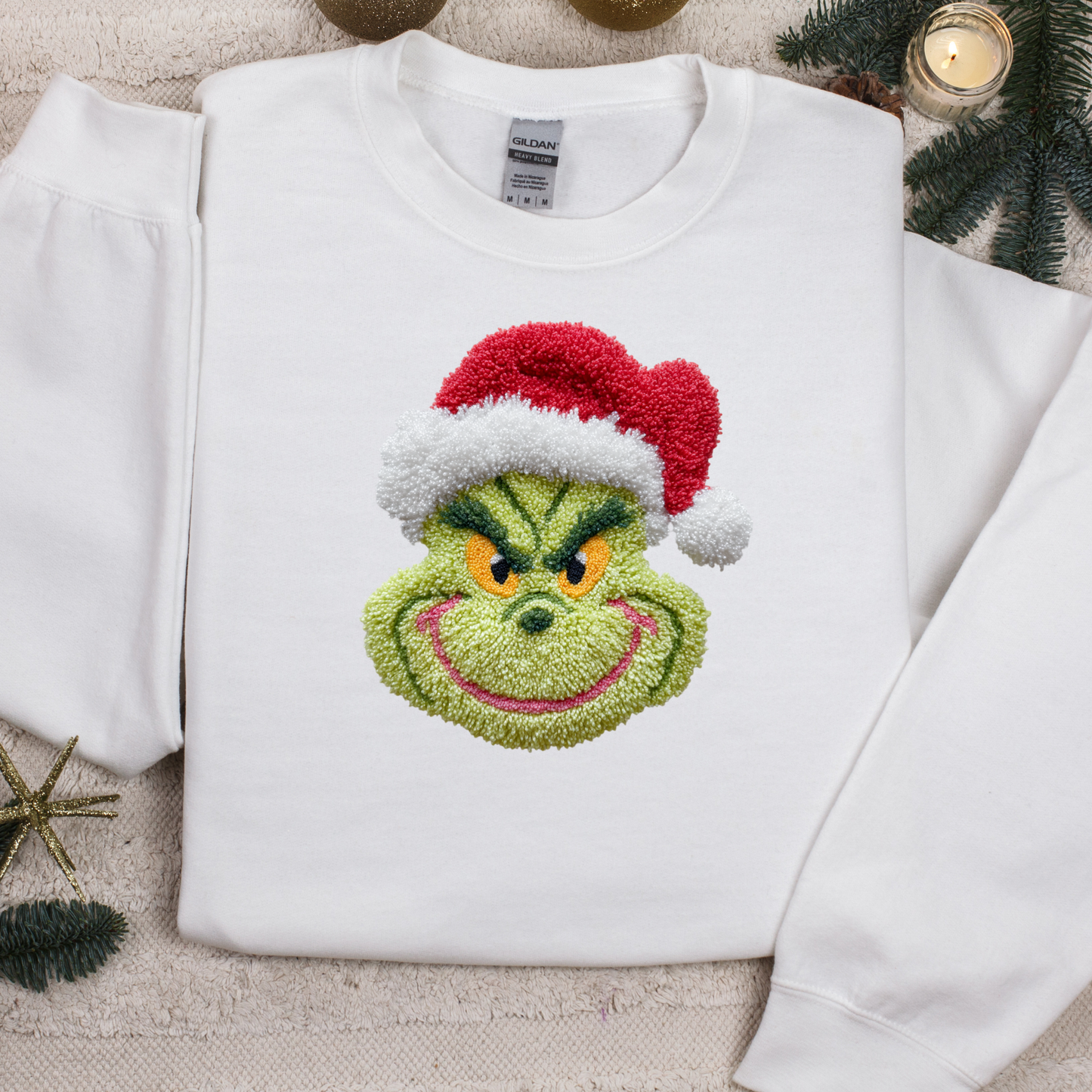 Faux Yarn G Face (DTF Transfer)