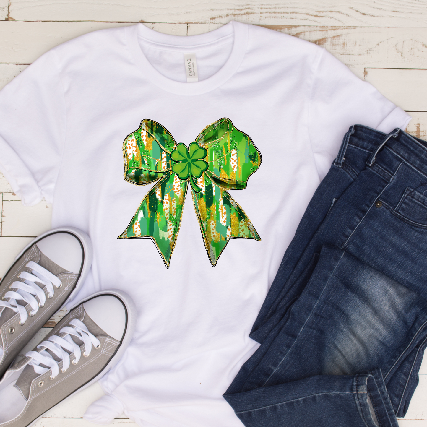 St Patrick's Day Bow (DTF Transfer)