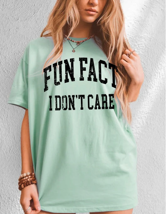 Fun Fact (Screen Print Transfer)