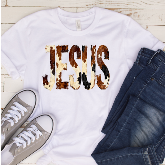 Jesus Faux Painted (DTF Transfer)