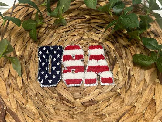 USA (Chenille) (Hat Patch)