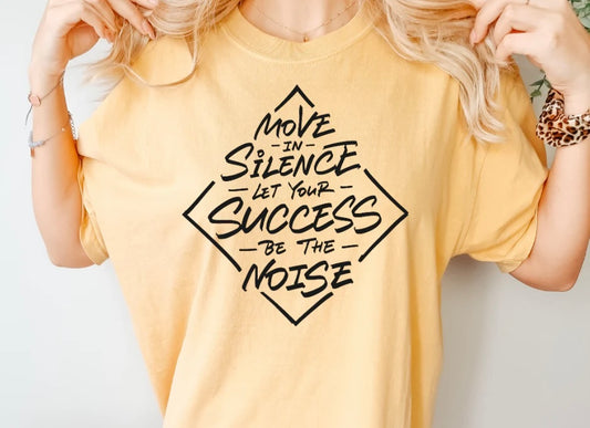 Move In Silence (Screen Print Transfer)