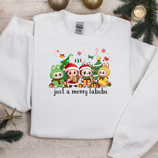 Just A Merry Labubu (DTF Transfer)