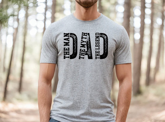 Dad The Man (Screen Print Transfer)