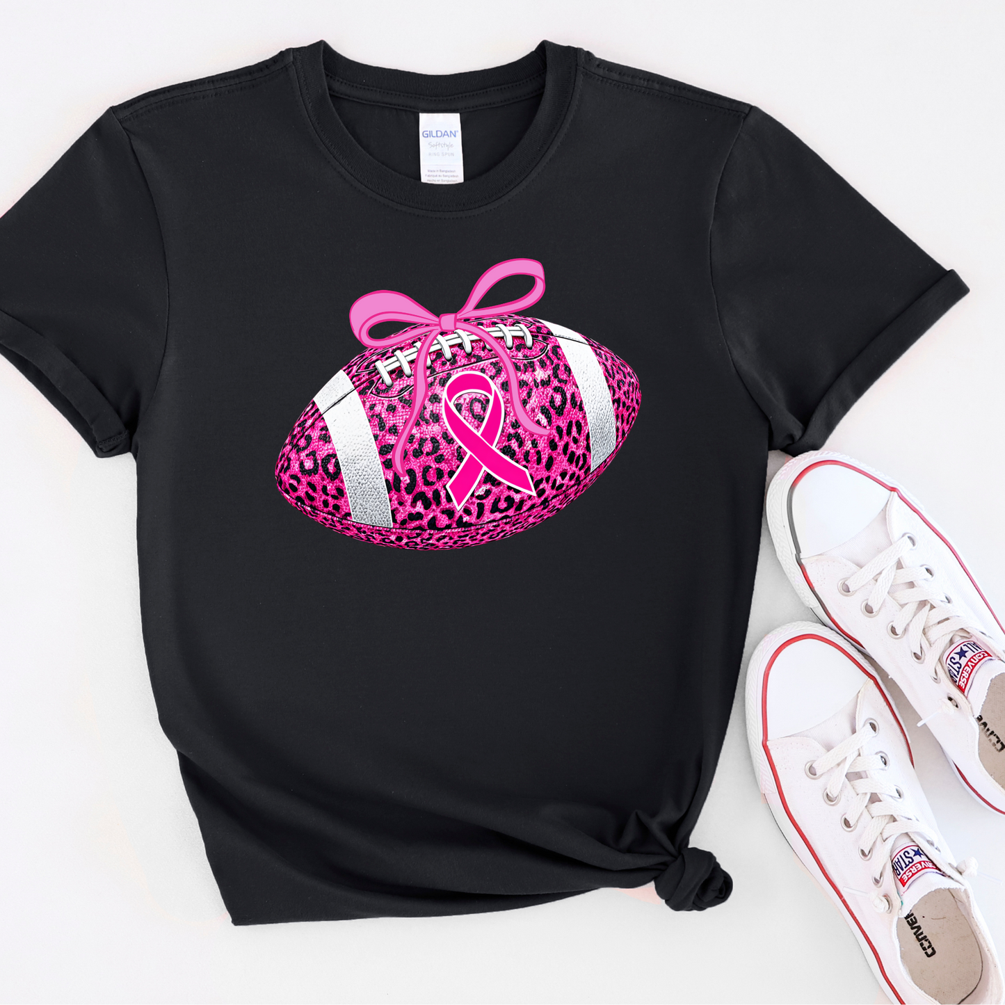Pink Football (DTF Transfer)