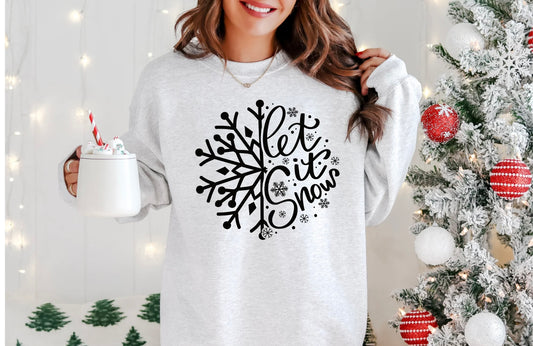 Let It Snow (Screen Print Transfer)