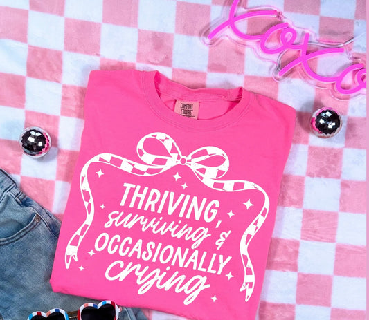 Thriving Checkered (Screen Print Transfer)