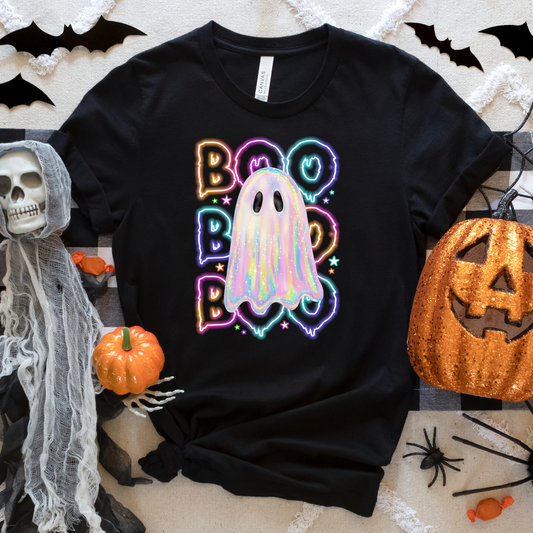 Boo Neon Ghost (DTF Transfer)