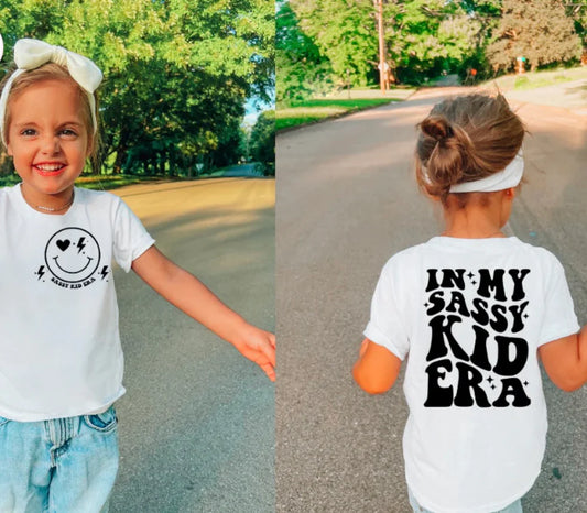 In My Sassy Kid Era (Toddler) (Screen Print Transfer)