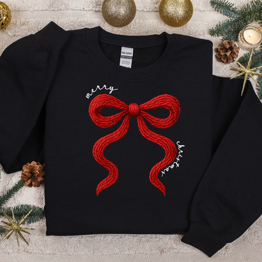 Faux Yarn Bow (DTF Transfer)