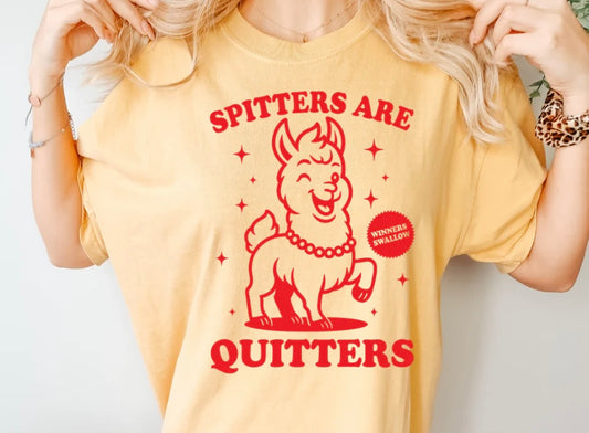 Spitters (Screen Print Transfer)