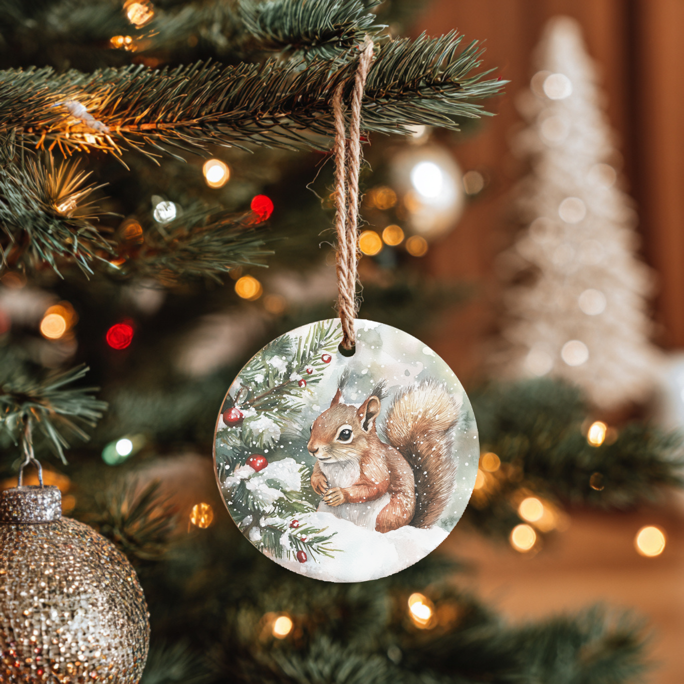 Christmas Squirrel (Sublimation Transfer)