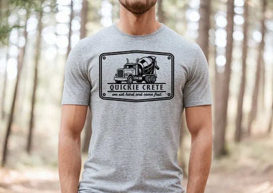 Quickie Crete (Screen Print Transfer)