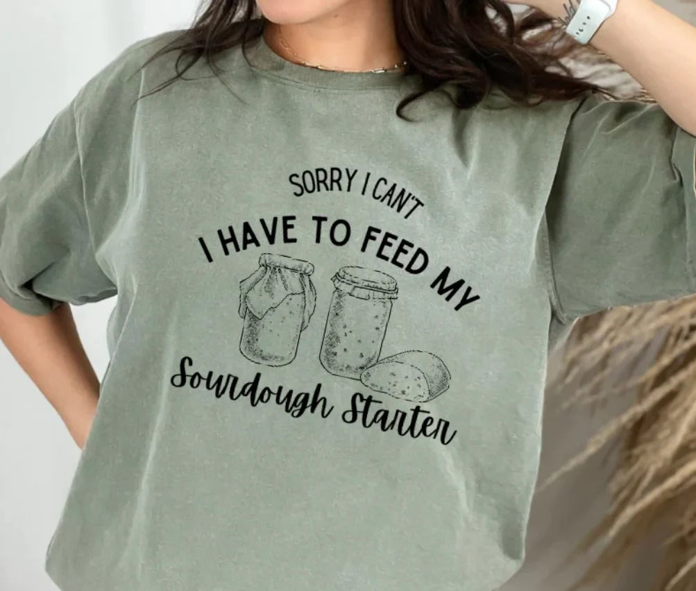 Sourdough Starter (Screen Print Transfer)