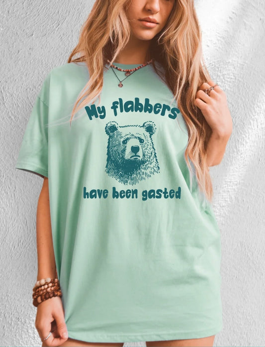 My Flabbers (Screen Print Transfer)