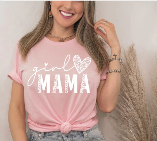 Girl Mama (Screen Print Transfer)