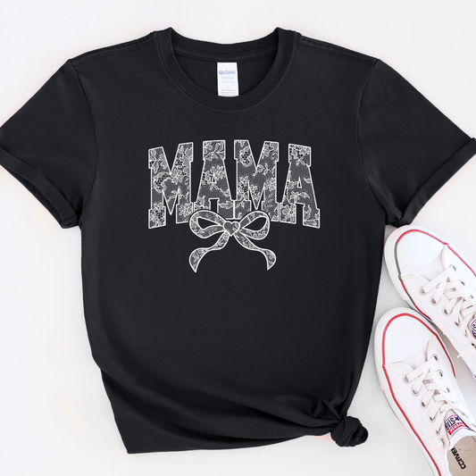 Mama Lace (White Ink) (DTF Transfer)