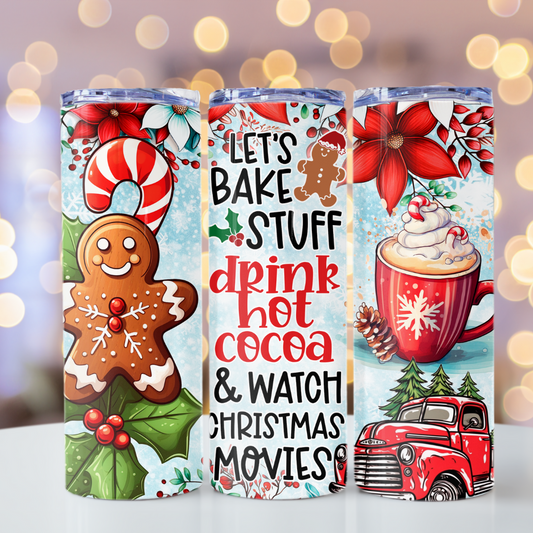 Lets Bake Stuff 20oz Sublimation Wrap