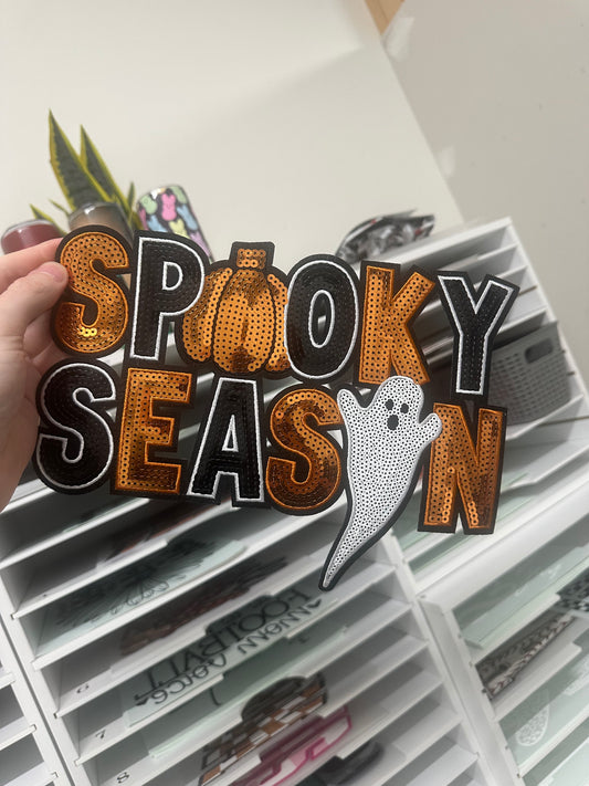 Spooky Season (Sequin Patch)