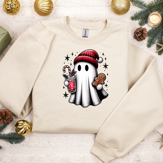 Christmas Ghost (DTF Transfer)