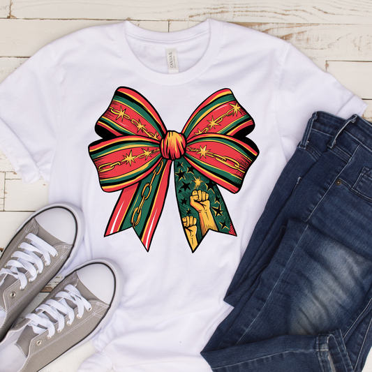 Juneteenth Bow (DTF Transfer)