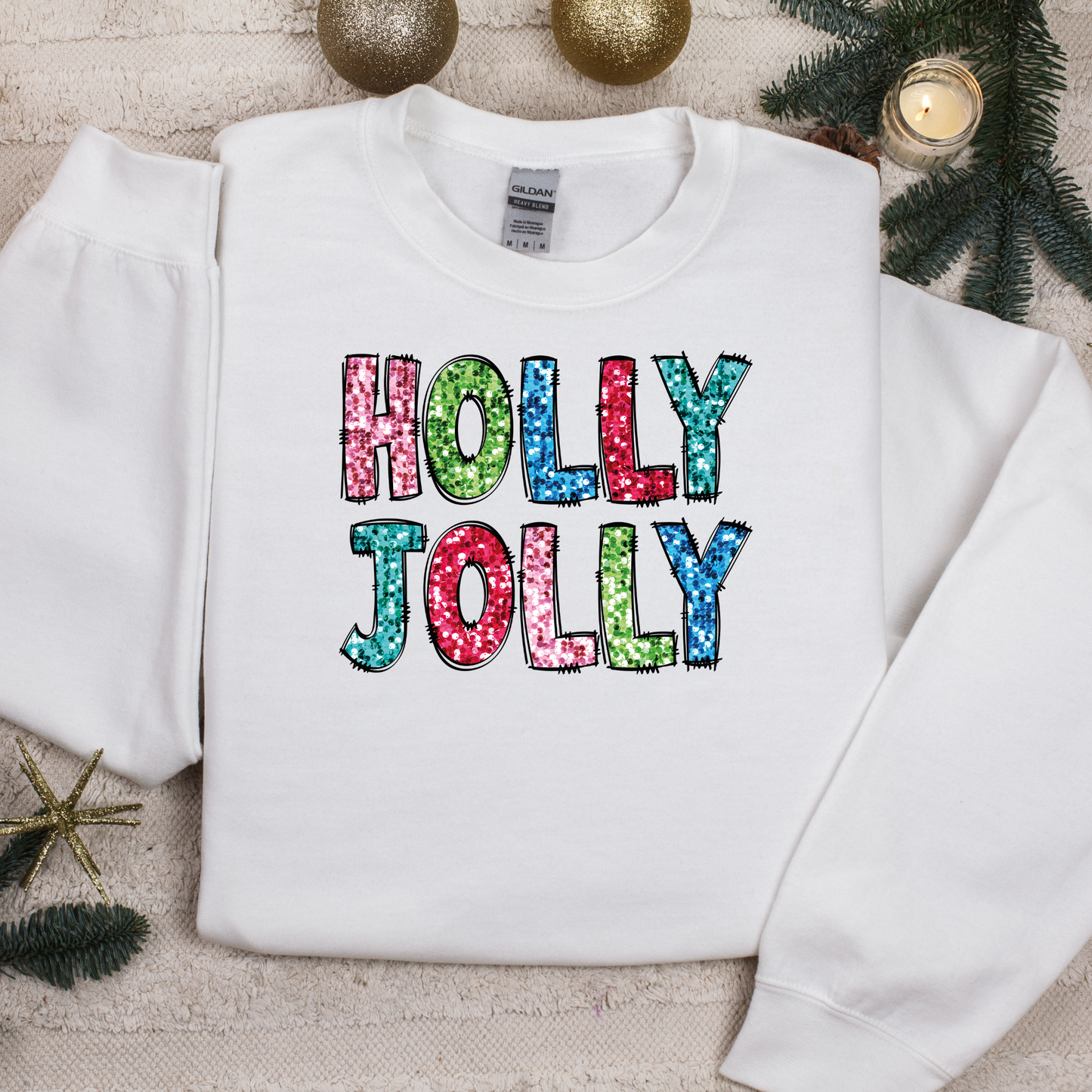 Holly Jolly (DTF Transfer)