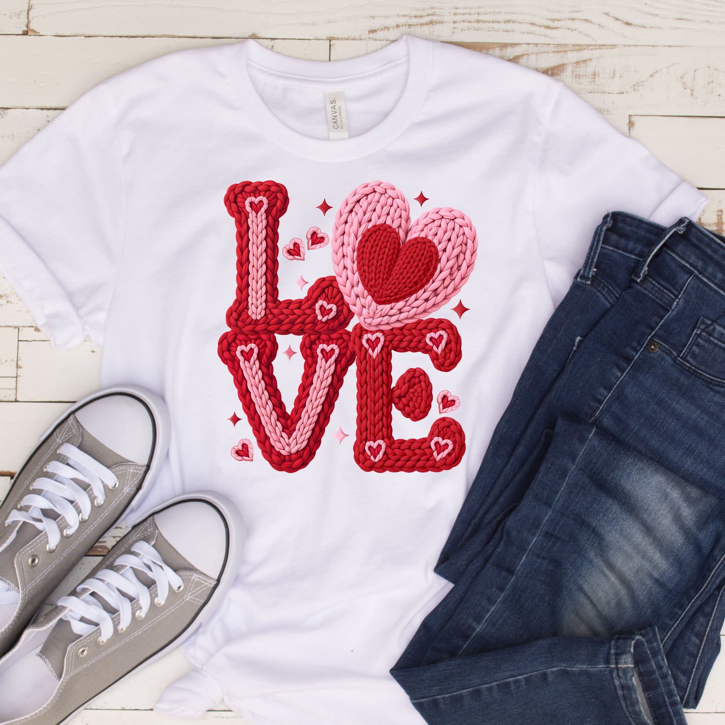 Love Faux Yarn (DTF Transfer)