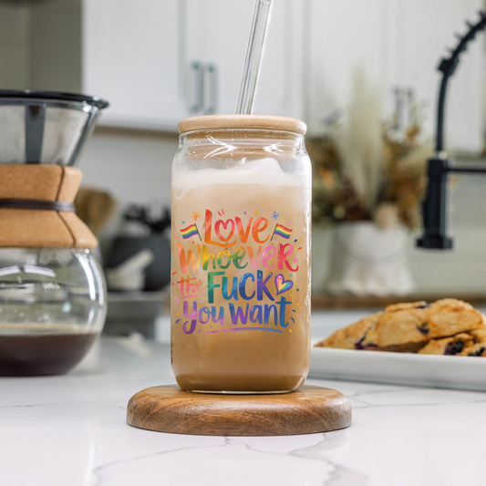 Love Whoever (4 Inch UV DTF Decal)