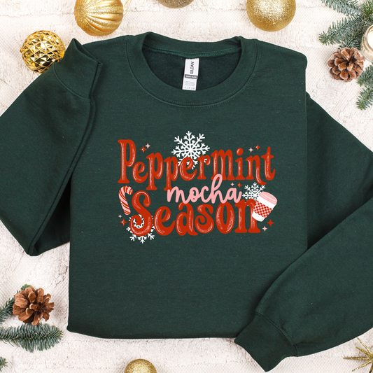 Peppermint Mocha Season (DTF Transfer)