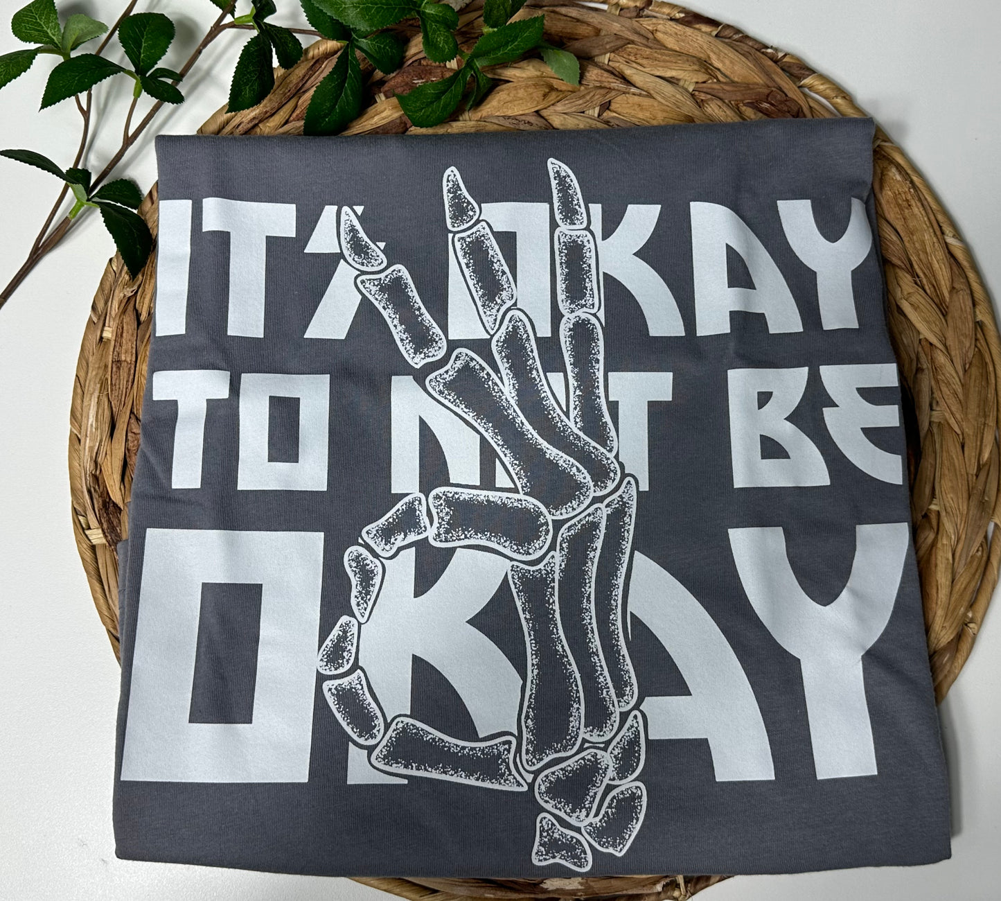 Its OK To Not Be Ok Short Sleeve T-Shirt